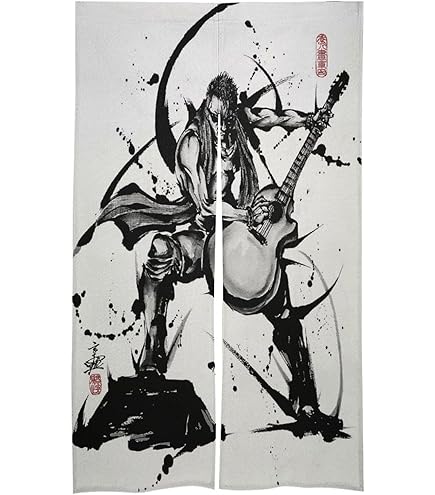長渕グッズ　武人画tシャツ 長渕剛 武人画Tシャツ 「疾風風神ノ図」（L）[2回目] : 長渕 剛